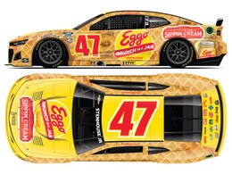 RICKY STENHOUSE JR. 2023 SUGARLANDS/EGGO BRUNCH IN A JAR 1:24 ARC COLOR CHROME DIECAST