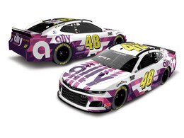 JIMMIE JOHNSON 2020 ALLY WHITE 1:24 COLOR CHROME ARC DIECAST