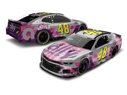 JIMMIE JOHNSON ALLY FINALE RACED VERSION 1:24 COLOR CHRMOE ARC DIECAST