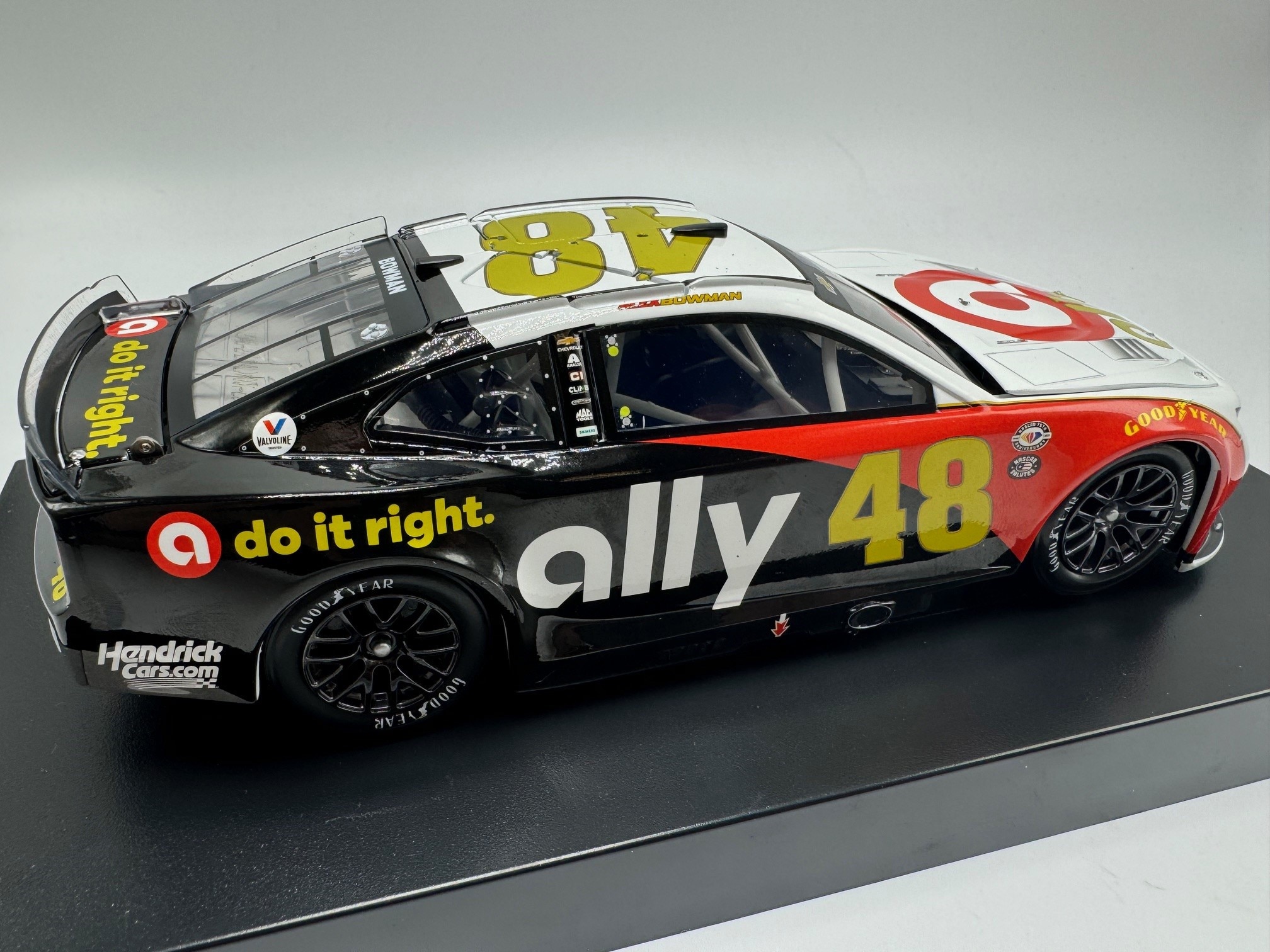 ALEX BOWMAN 2023 ALLY THROWBACK 1:24 ELITE DIECAST