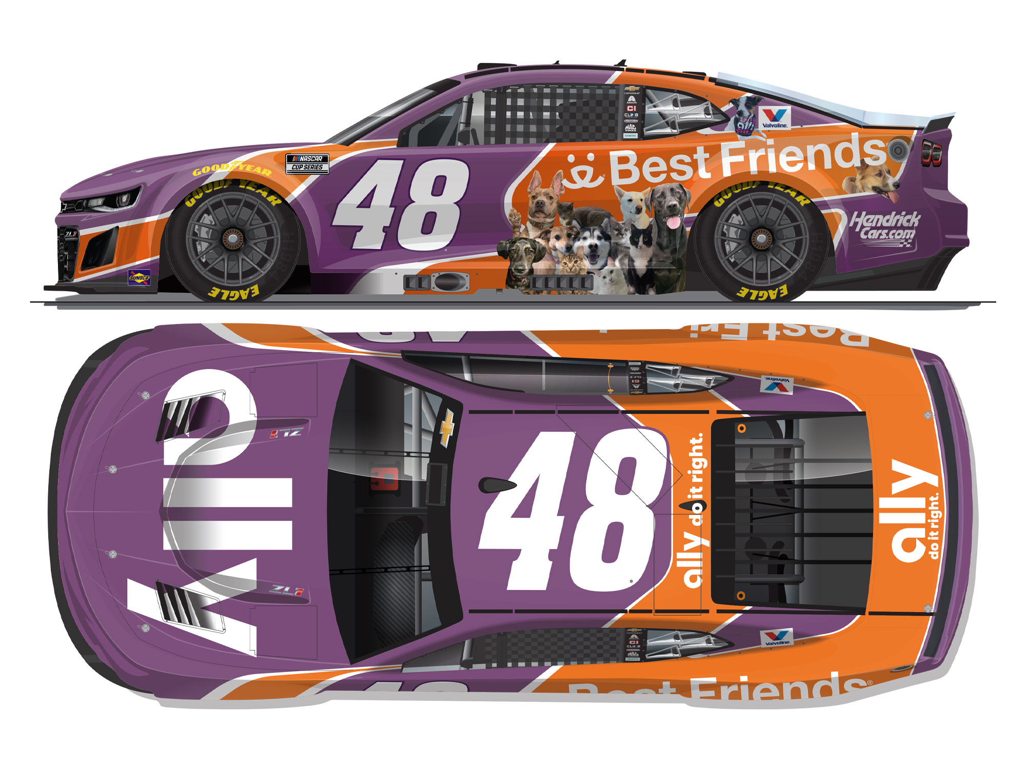ALEX BOWMAN 2025 ALLY BEST FRIENDS 1:24 ARC DIECAST