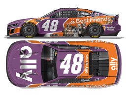 ALEX BOWMAN 2025 ALLY BEST FRIENDS 1:24 COLOR CHROME ARC DIECAST