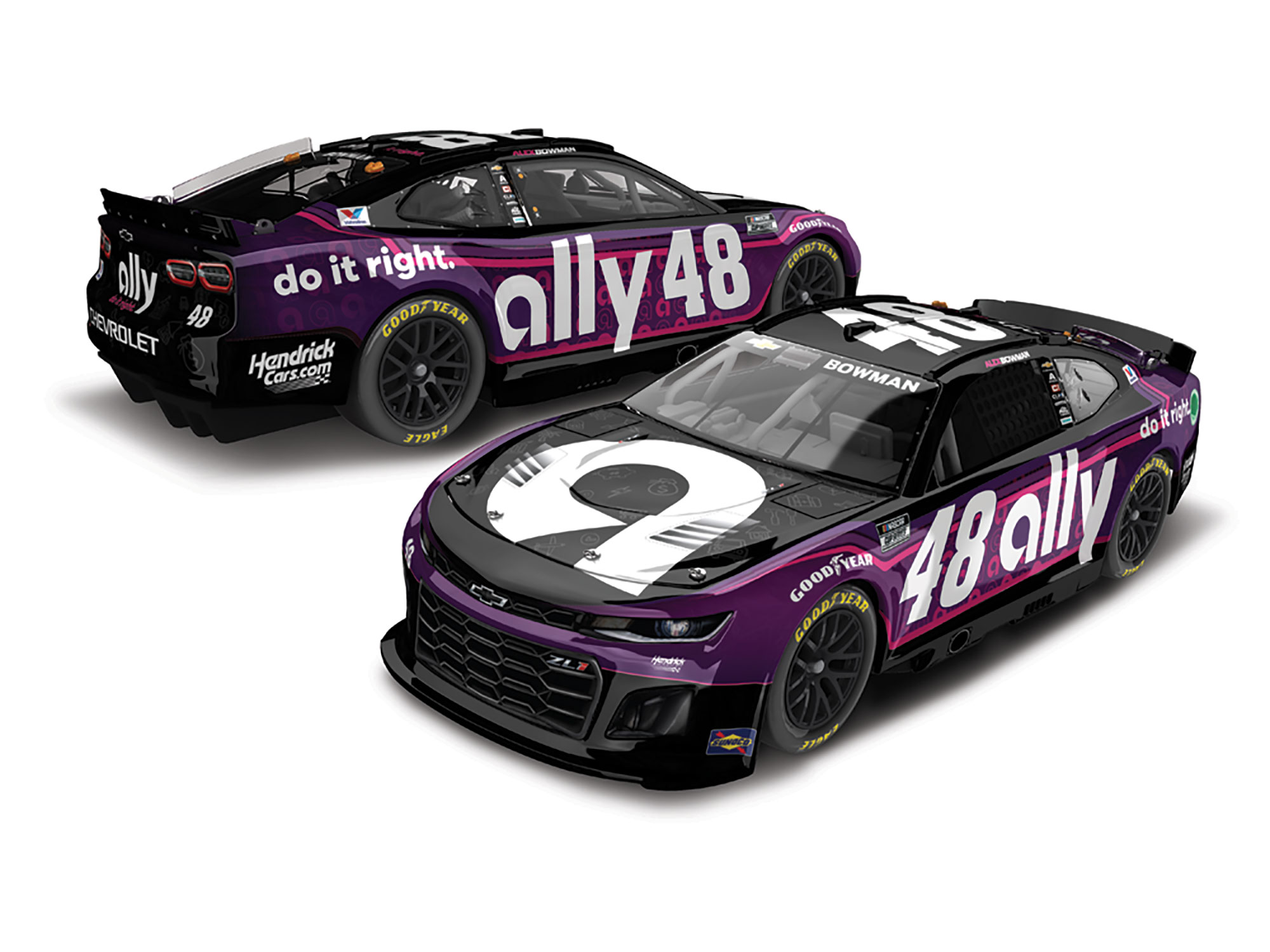 ALEX BOWMAN 2025 ALLY 1:24 ARC DIECAST