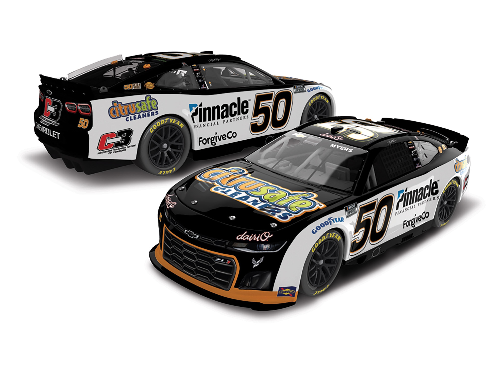 BURT MYERS 2025 CITRUSAFE CLEANERS 1:24 ELITE DIECAST
