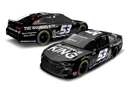 JOSH BILICKI 2020 INSURANCE KING WOUNDEDBLUE.ORG 1:24 COLOR CHROME ARC DIECAST