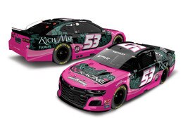 GARRETT SMITHLEY 2021 RICH MAR FLORIST 1:24 COLOR CHROME ARC DIECAST