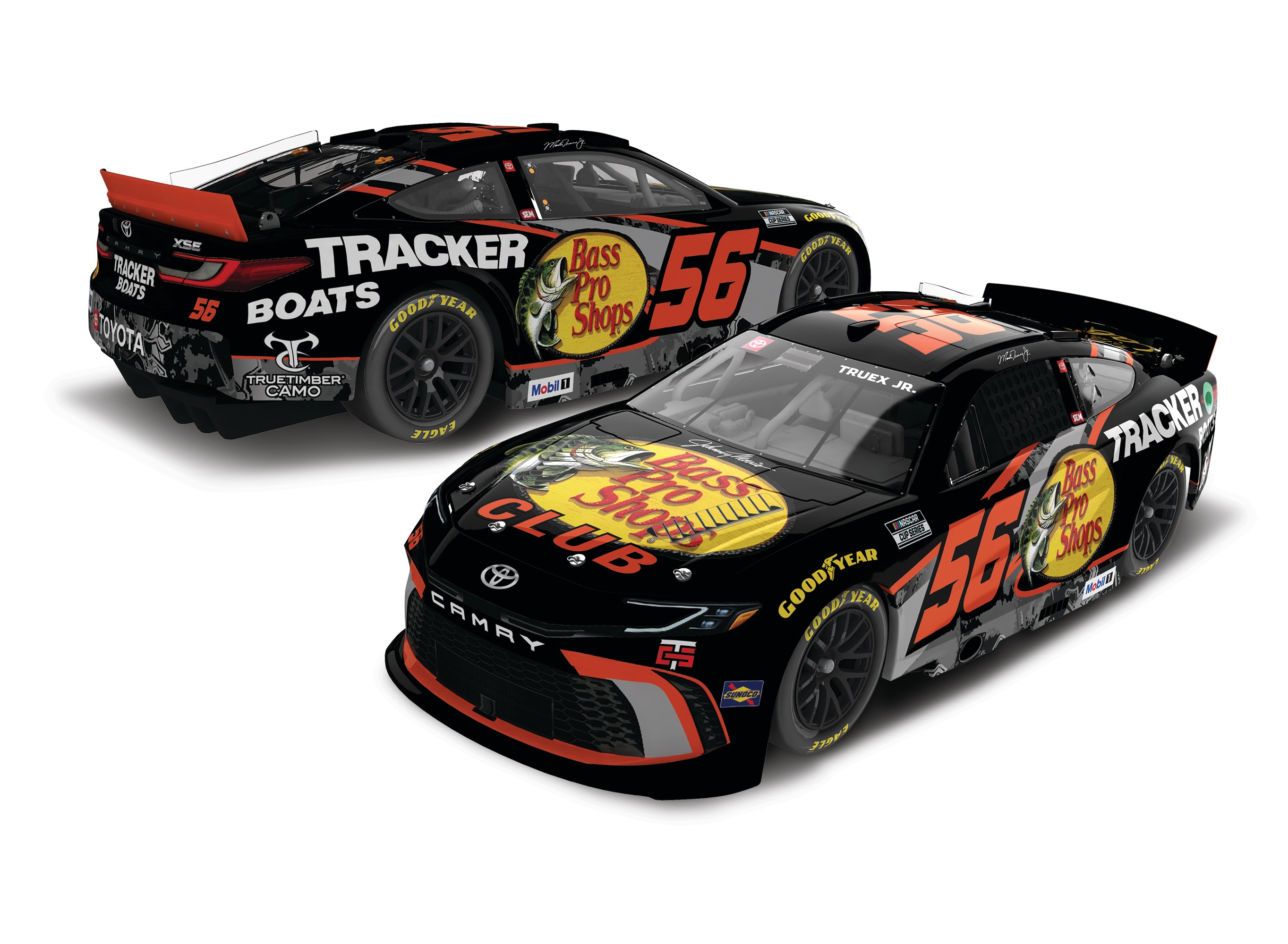 MARTIN TRUEX JR. 2025 BASS PRO SHOPS 1:24 ARC DIECAST