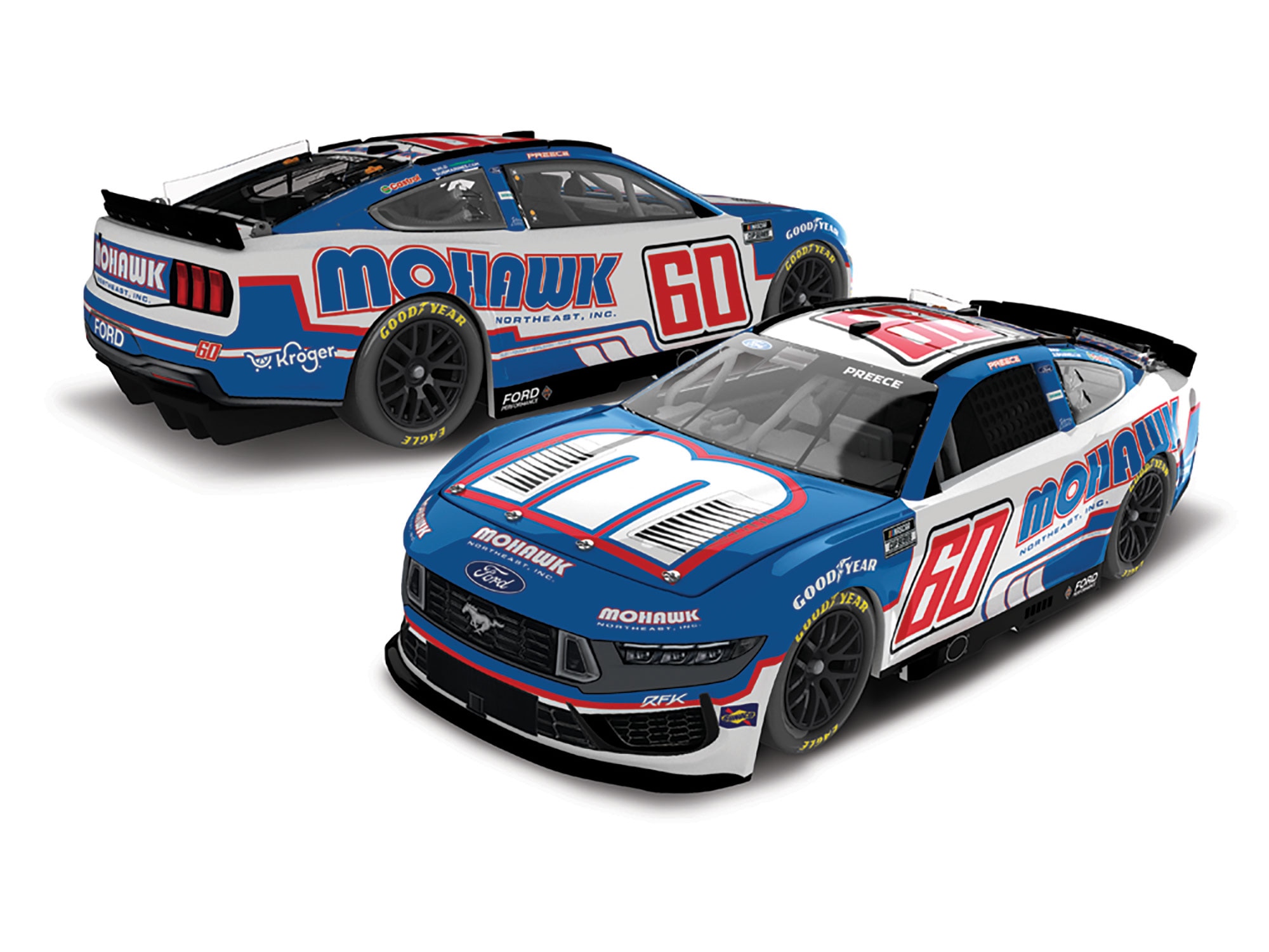 RYAN PREECE 2025 MOHAWK NORTHEAST 1:24 ELITE DIECAST