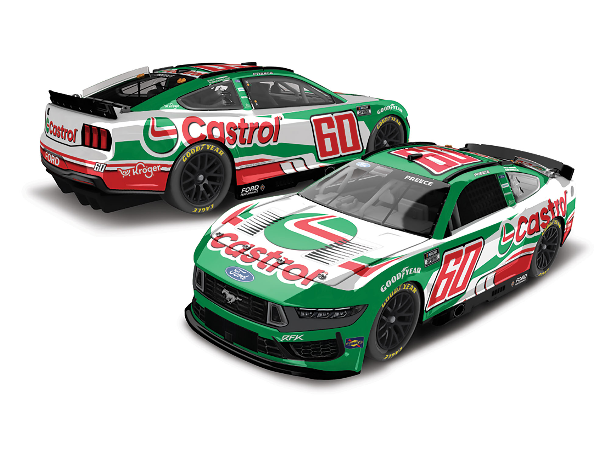 RYAN PREECE 2025 CASTROL 1:24 ARC DIECAST