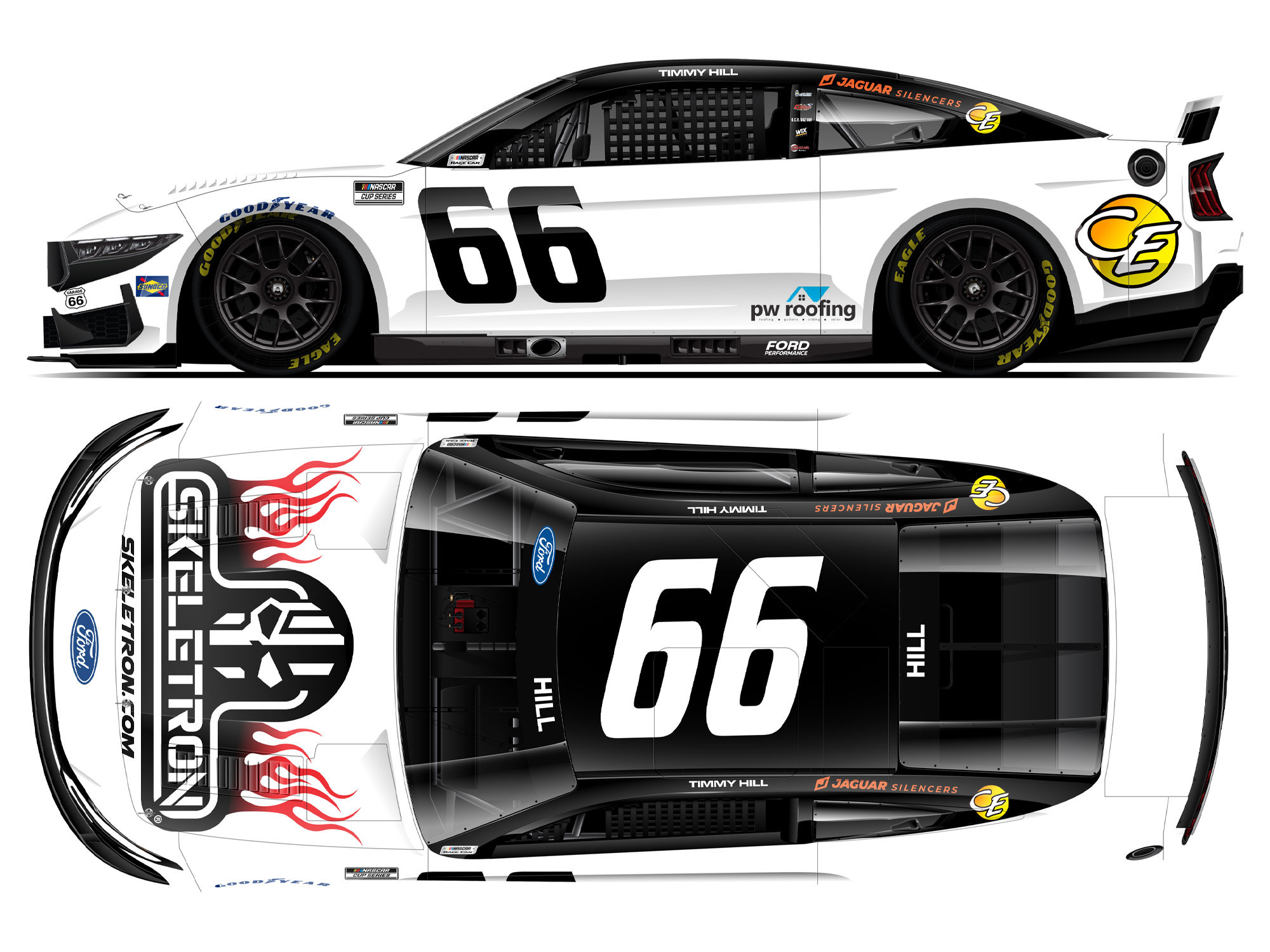 TIMMY HILL 2025 SKELETRON 1:64 ARC DIECAST