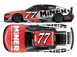 CARSON HOCEVAR 2025 MINER DOCKS, DOORS AND MORE 1:24 COLOR CHROME ARC DIECAST