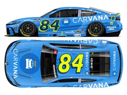 JIMMIE JOHNSON 2025 CARVANA 700TH START 1:24 COLOR CHROME ARC DIECAST