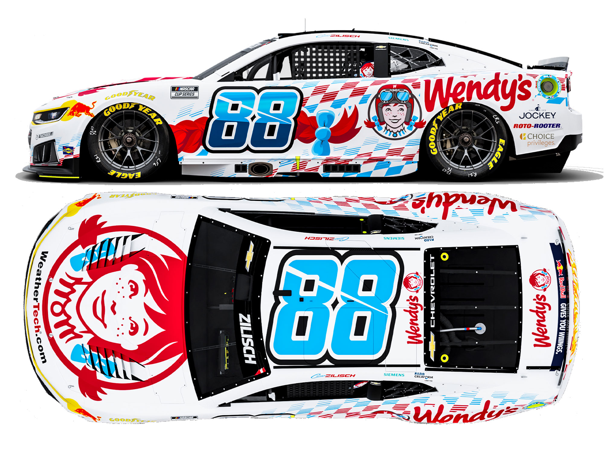 CONNOR ZILISCH 2026 WENDY'S 1:64 ARC DIECAST