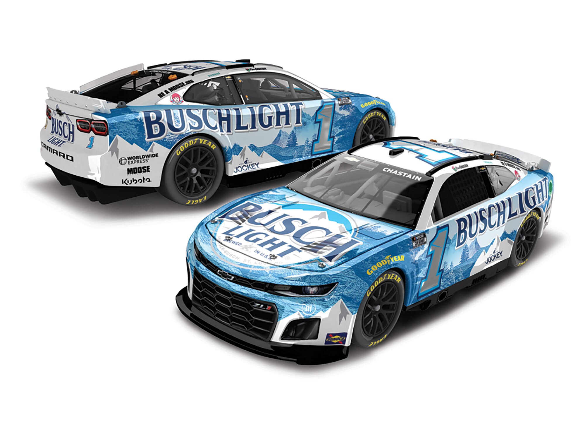 ROSS CHASTAIN 2024 BUSCH LIGHT 124 ELITE DIECAST