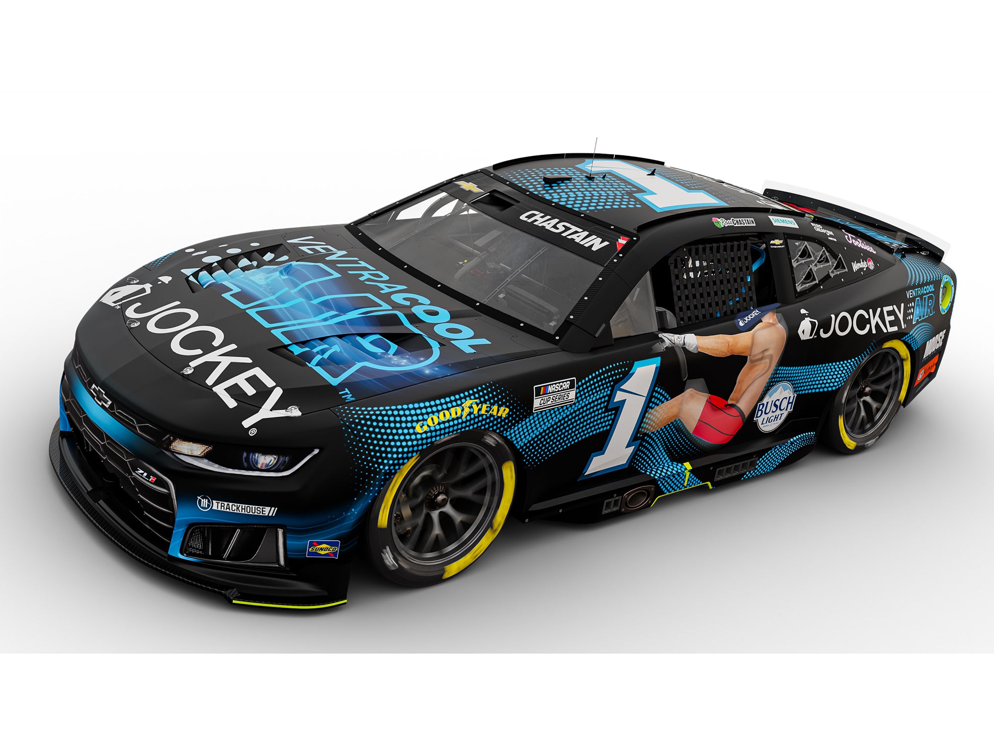 あ*と様 1:24 Lionel Racing CHEVROLET SILVER KYLE LARSON 2025 BLUES HOG TEXAS XFINITY WIN 1:24 ARC DIECAST