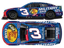 AUSTIN DILLON 2023 BASS PRO SHOPS SALUTES 1:24 ELITE DIECAST