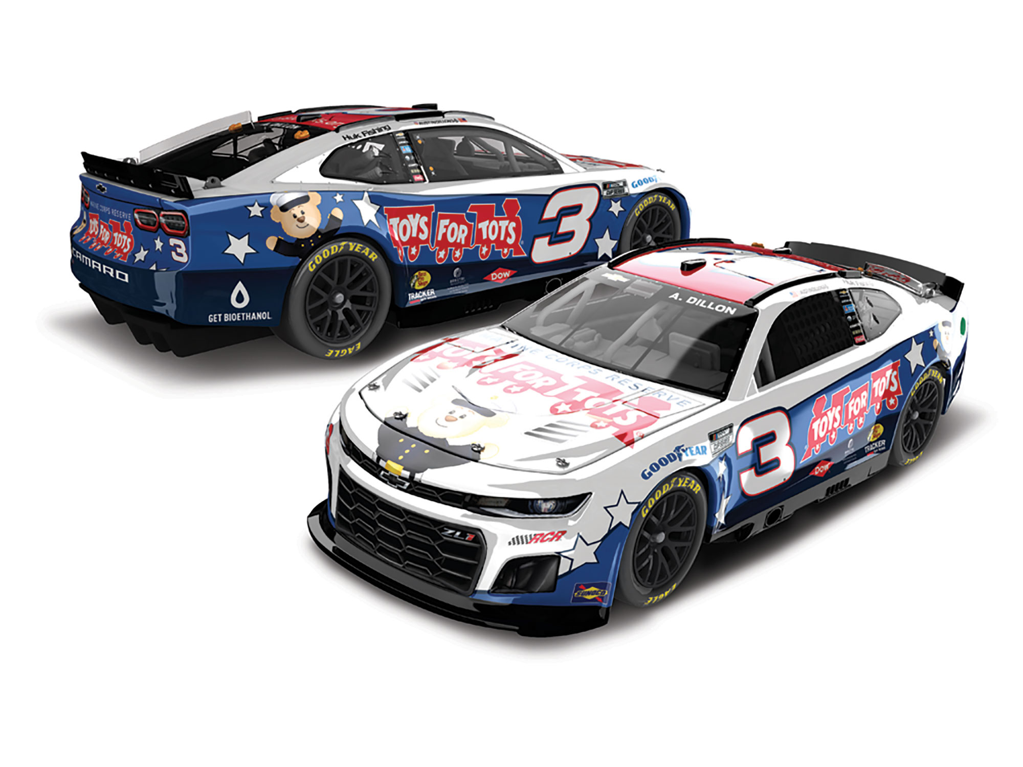 AUSTIN DILLON 2024 TOYS FOR TOTS 1:24 ARC DIECAST