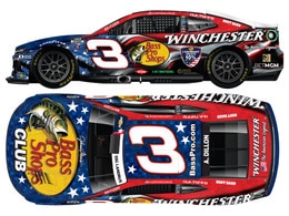 AUSTIN DILLON 2025 BASS PRO SHOPS SALUTED 1:64 ARC DIECAST