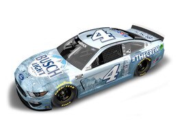 KEVIN HARVICK 2021 BUSCH LIGHT #THECREW 1:24 COLOR CHROME ARC DIECAST