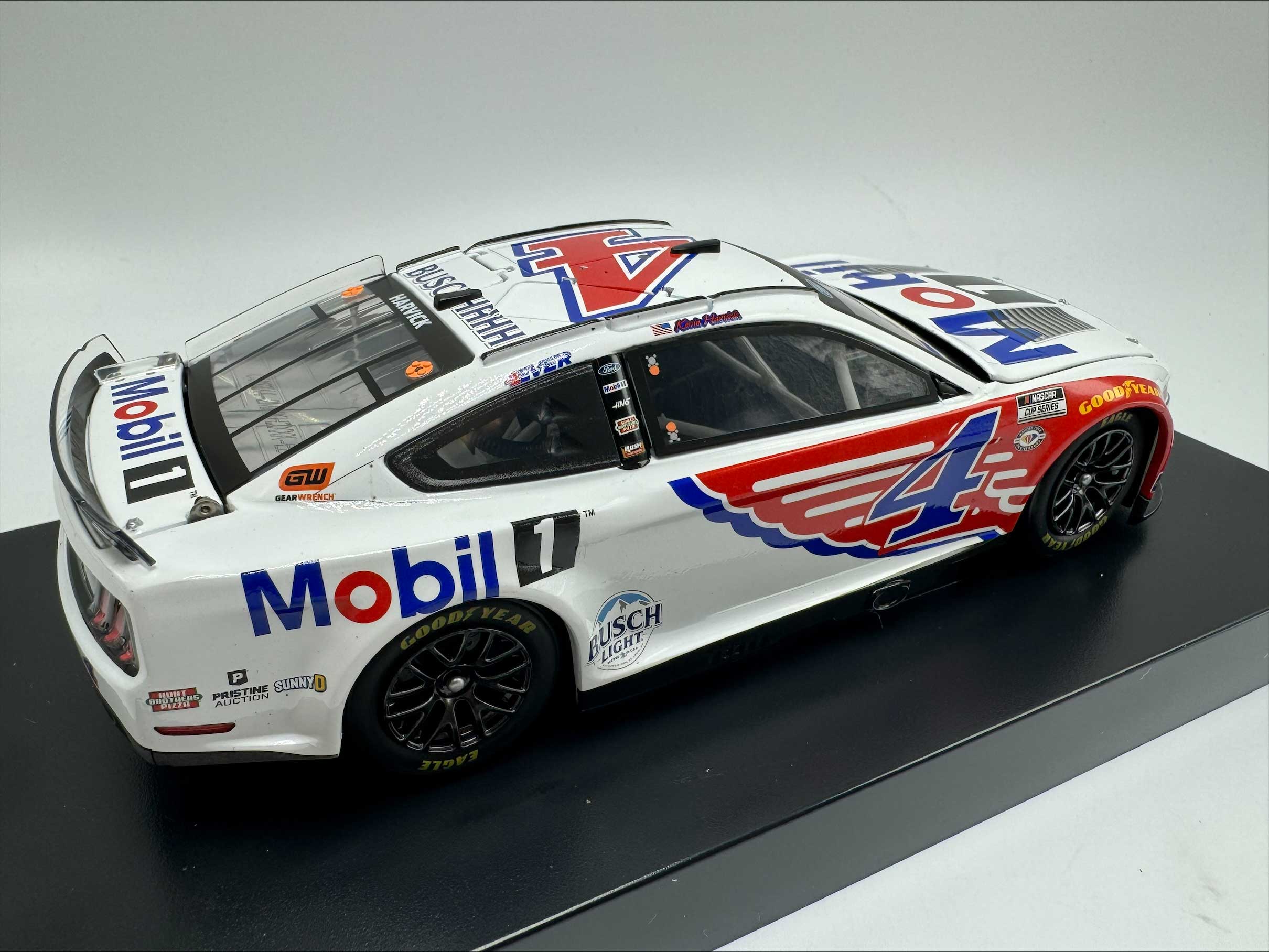 KEVIN HARVICK 2023 MOBIL 1 WINGS 1:24 ELITE DIECAST