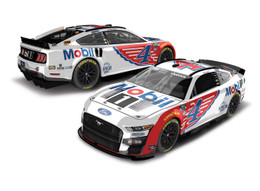 KEVIN HARVICK 2023 MOBIL 1 WINGS 1:24 COLOR CHROME ARC DIECAST