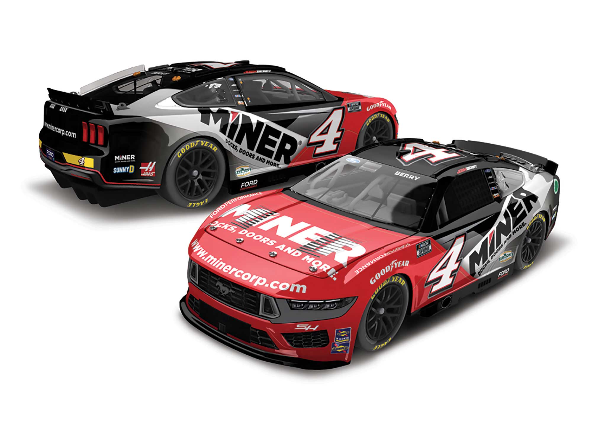 JOSH BERRY 2024 MINER 1:24 ARC DIECAST