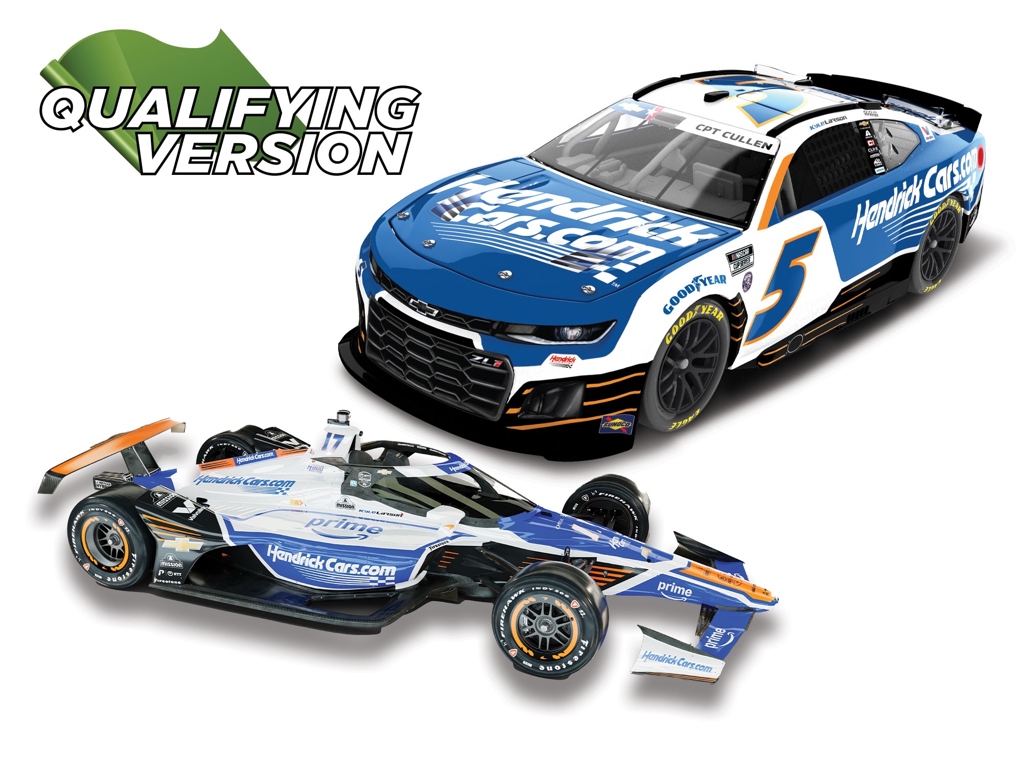 KYLE LARSON 2025 H1100 QUALIFYING 1:24 ARC SET