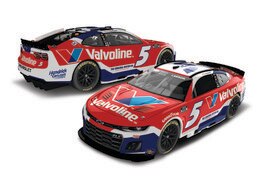 KYLE LARSON 2025 VALVOLINE 1:24 COLOR CHROME ARC DIECAST