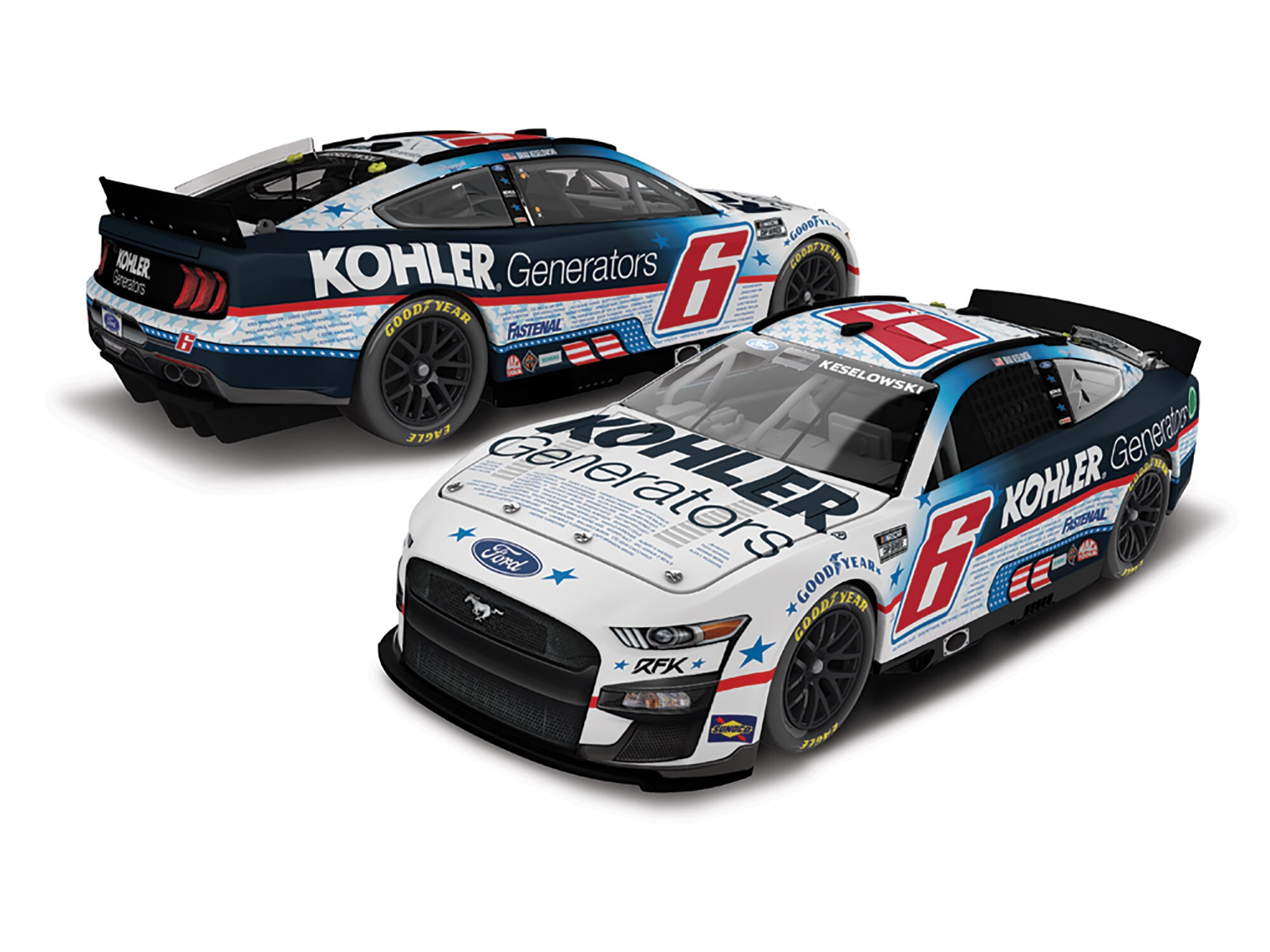 BRAD KESELOWSKI 2022 KOHLER GENERATORS 