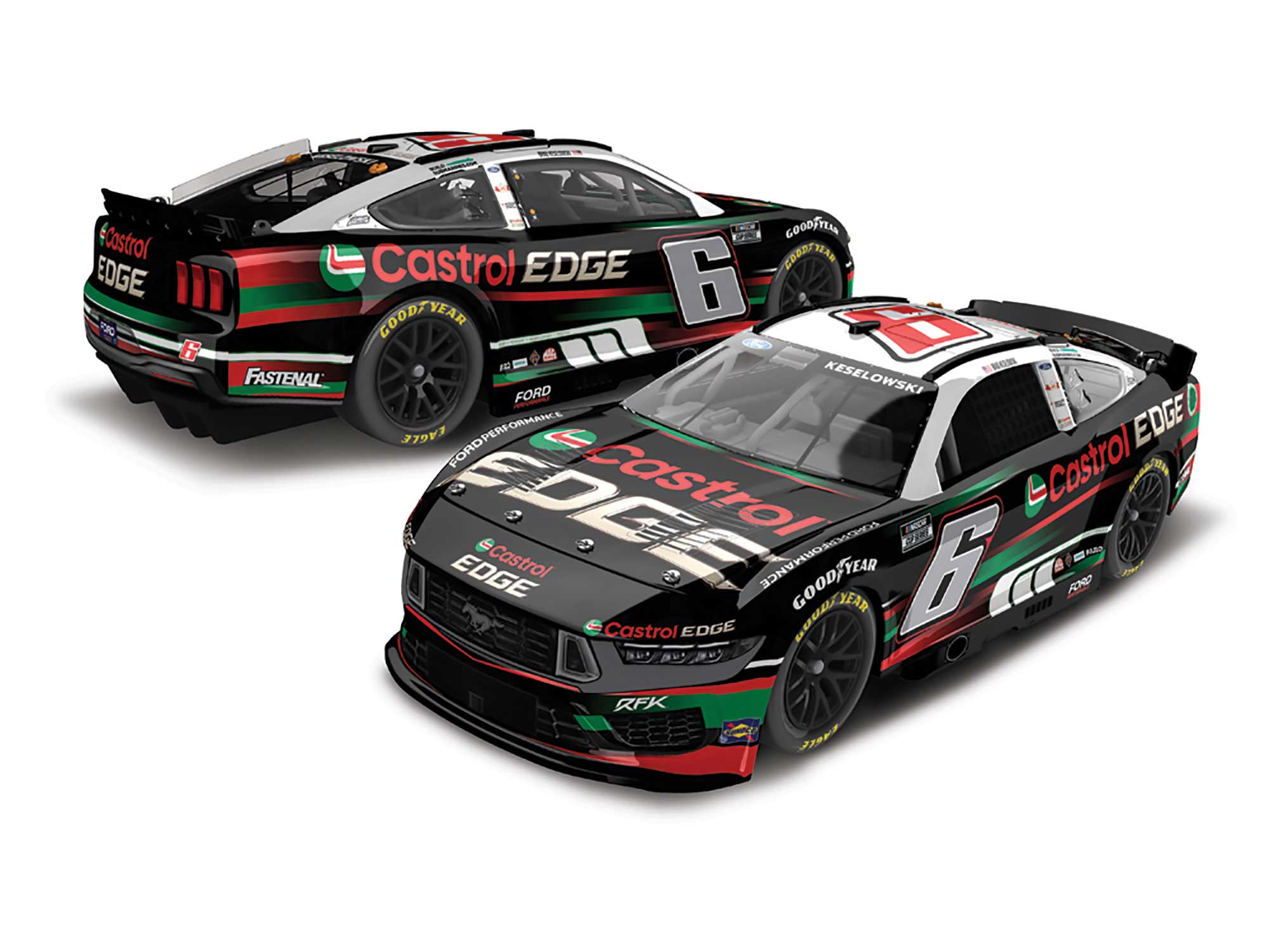 BRAD KESELOWSKI 2024 CASTROL EDGE 124 ARC DIECAST