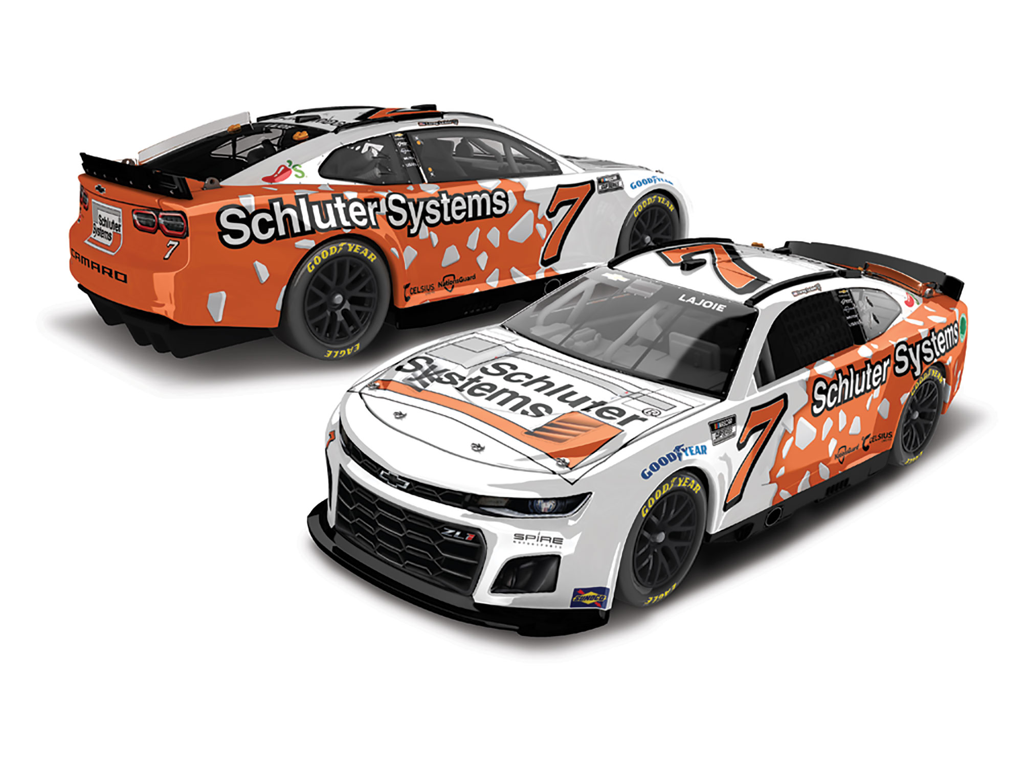 COREY LAJOIE 2024 SCHLUTER SYSTEMS 1:24 ARC DIECAST