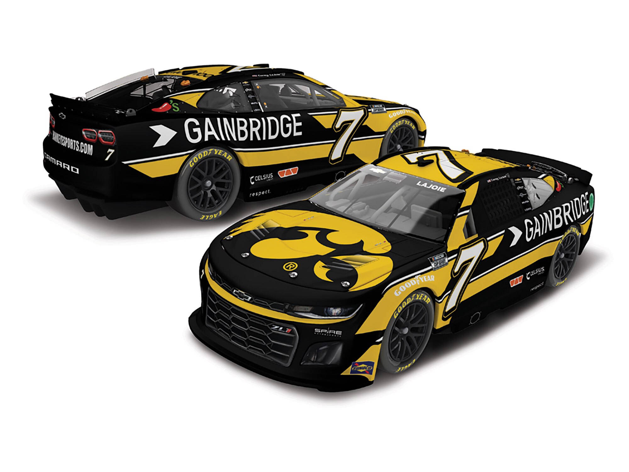 COREY LAJOIE 2024 UNIVERSITY OF IOWA ATHLETICS / GAINBRIDGE 1:24 ARC DIECAST