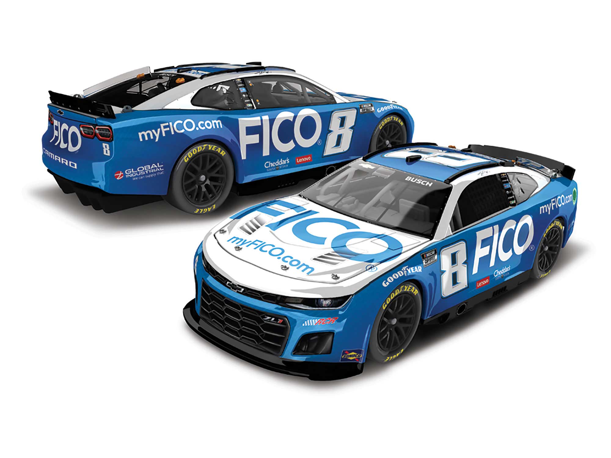 KYLE BUSCH 2024 FICO 1 64 ARC DIECAST
