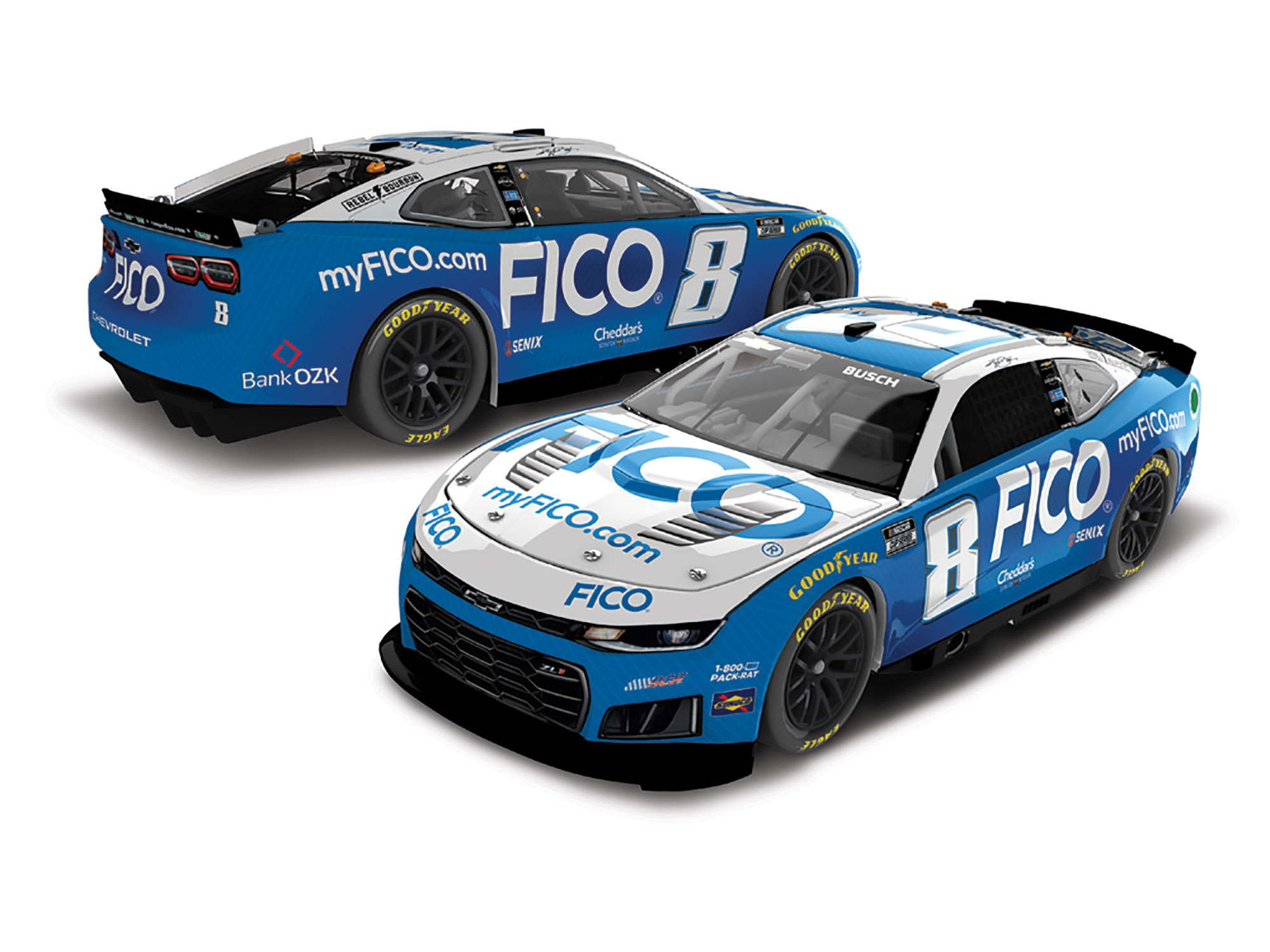 KYLE BUSCH 2026 FICO 1:64 ARC DIECAST