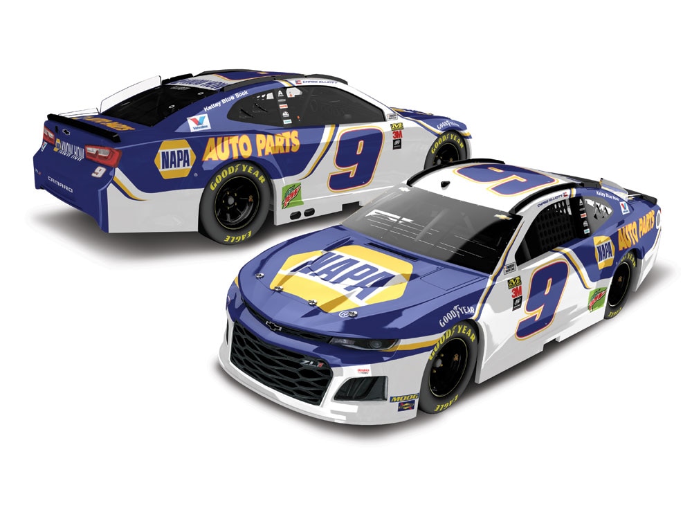 chase elliott autographed diecast
