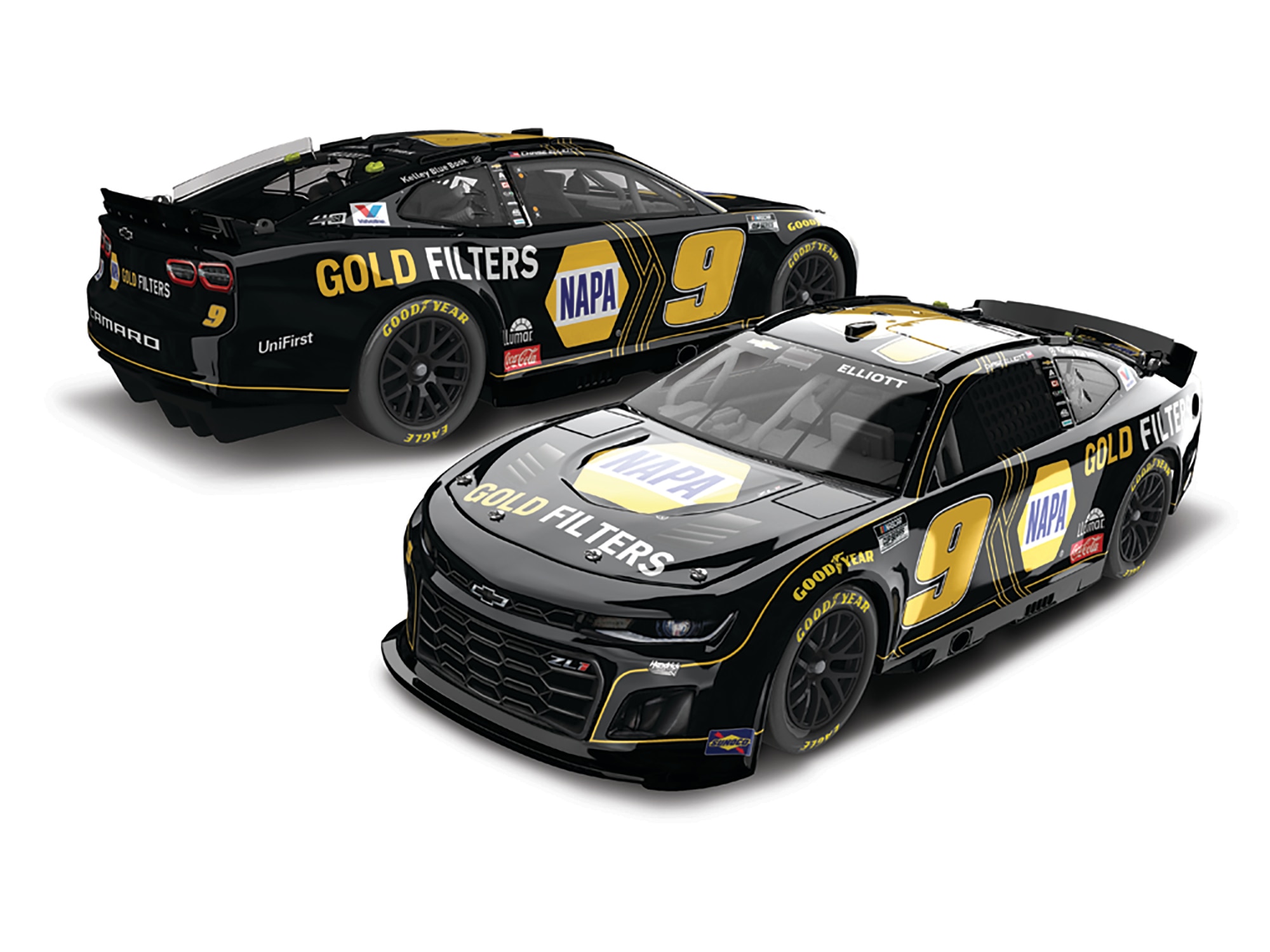 CHASE ELLIOTT 2024 NAPA GOLD FILTERS 1:64 ARC DIECAST