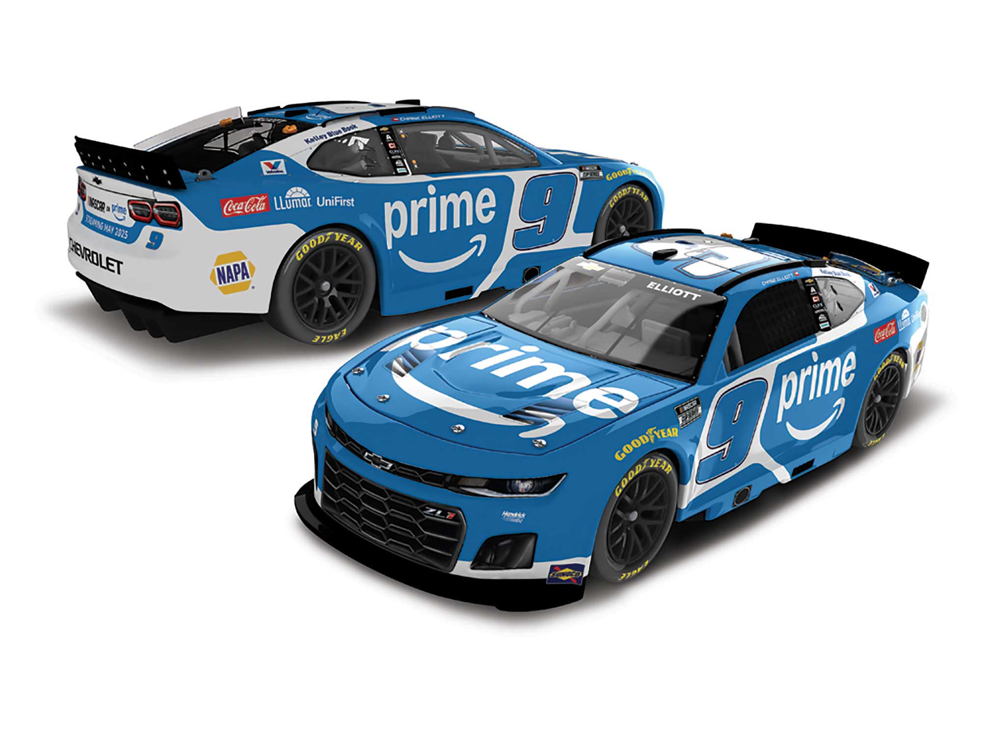 CHASE ELLIOTT 2025 AMAZON PRIME 1:24 ARC DIECAST