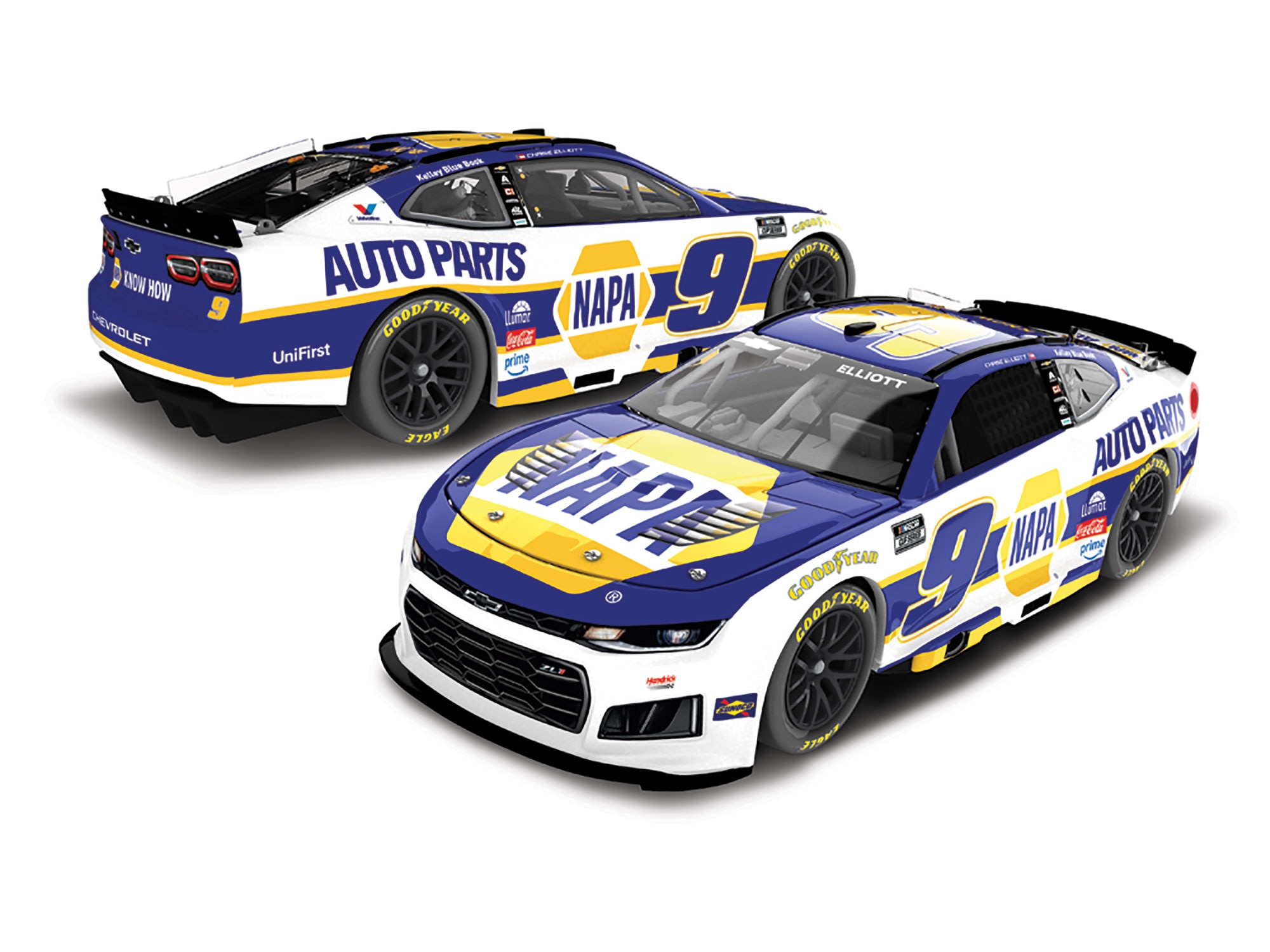 CHASE ELLIOTT 2026 NAPA 1 24 ELITE DIECAST 01 