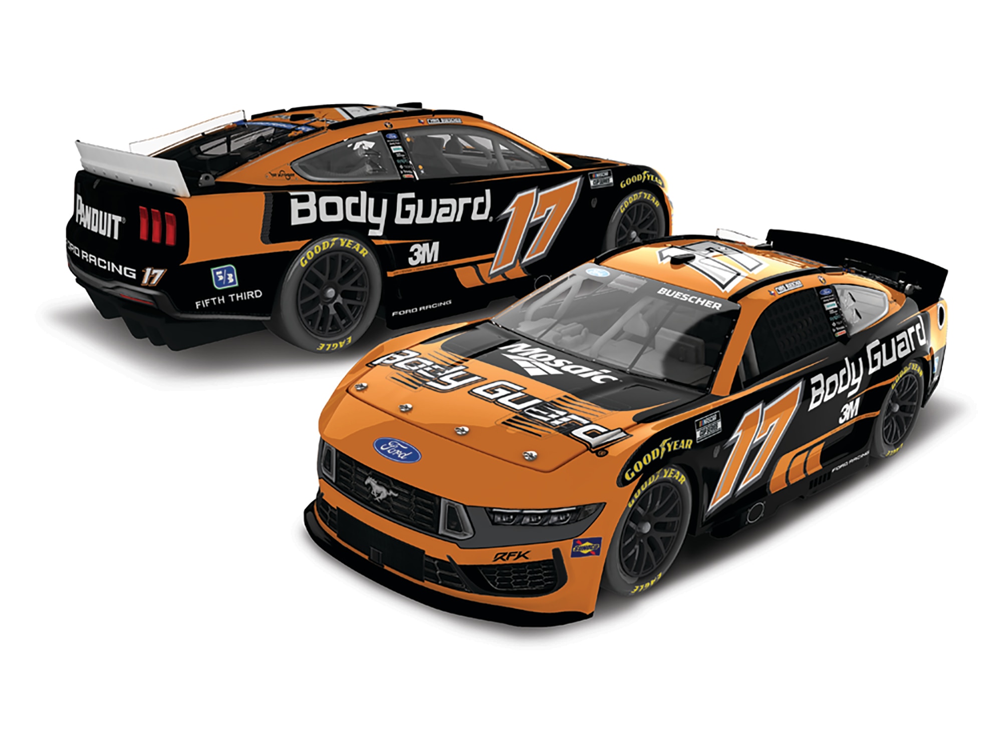 RFK 2026 DAYTONA TRIBUTE 1:64 ARC FOUR CAR SET