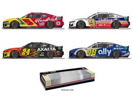 HENDRICK MOTORSPORTS 2024 DARLINGTON THROWBACK 1:64 4-PACK