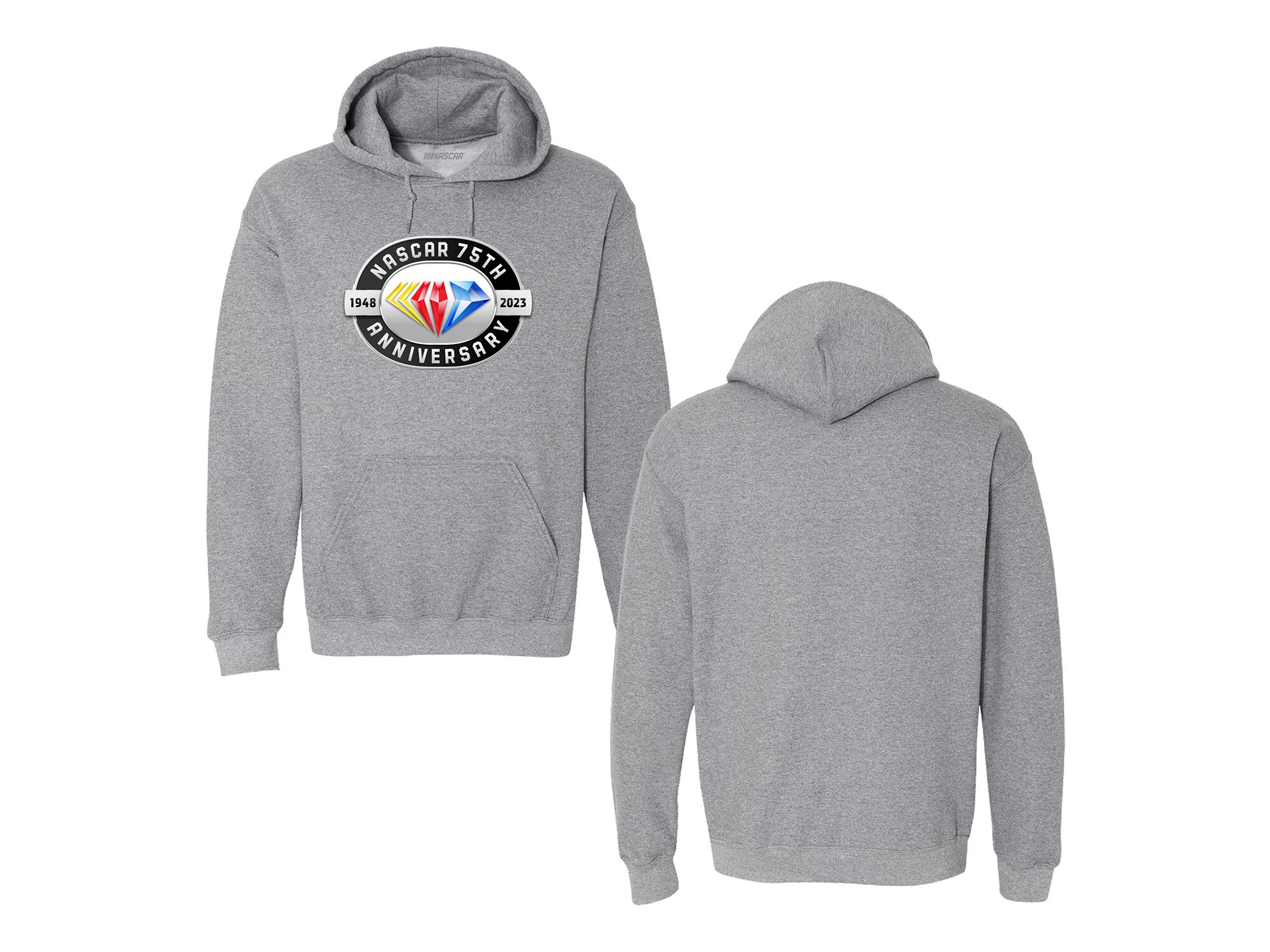 NASCAR 75TH ANNIVERSARY LOGO HOODIE