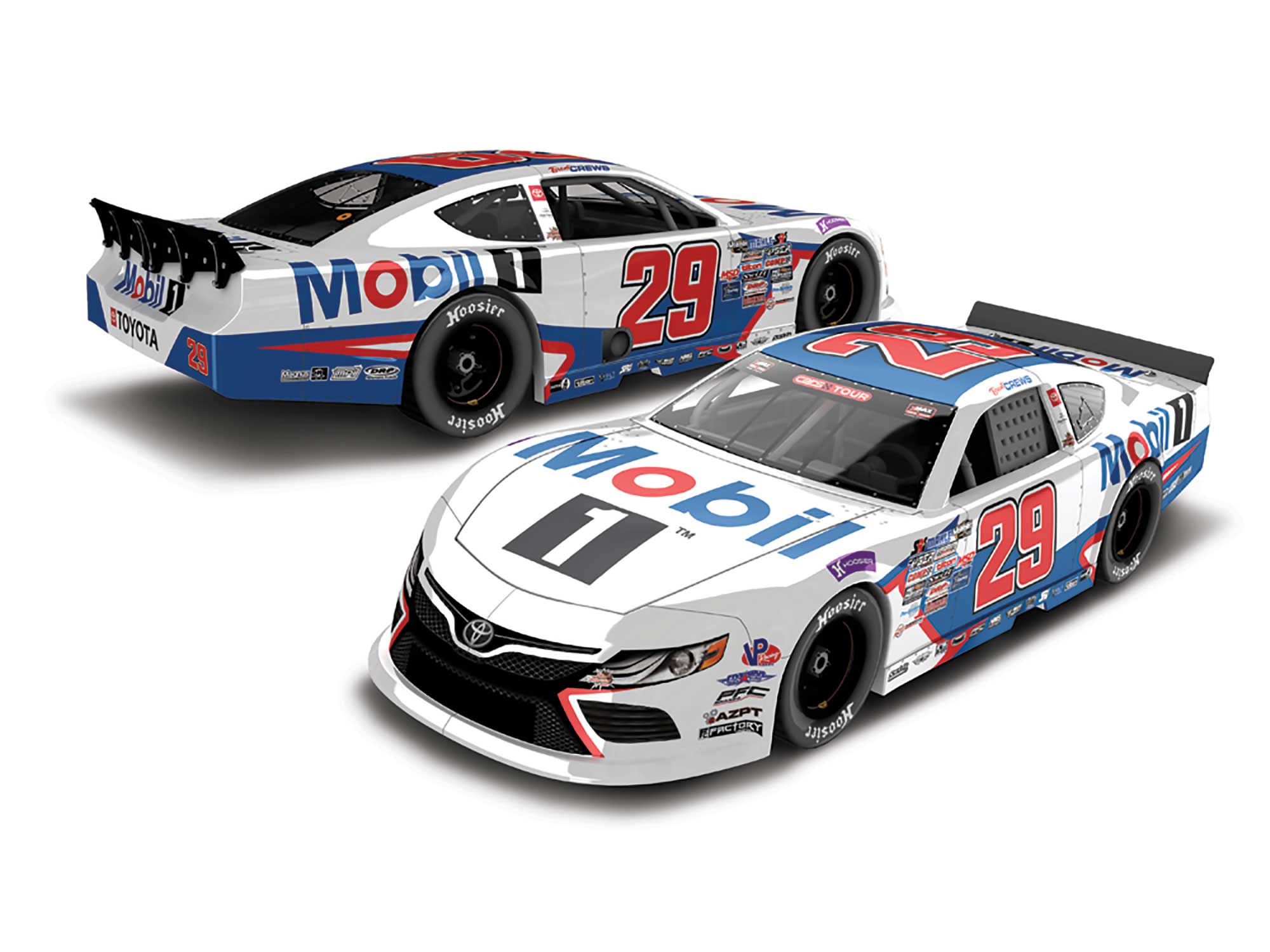 BRENT CREWS 2024 MOBIL 1 1:24 ARC DIECAST