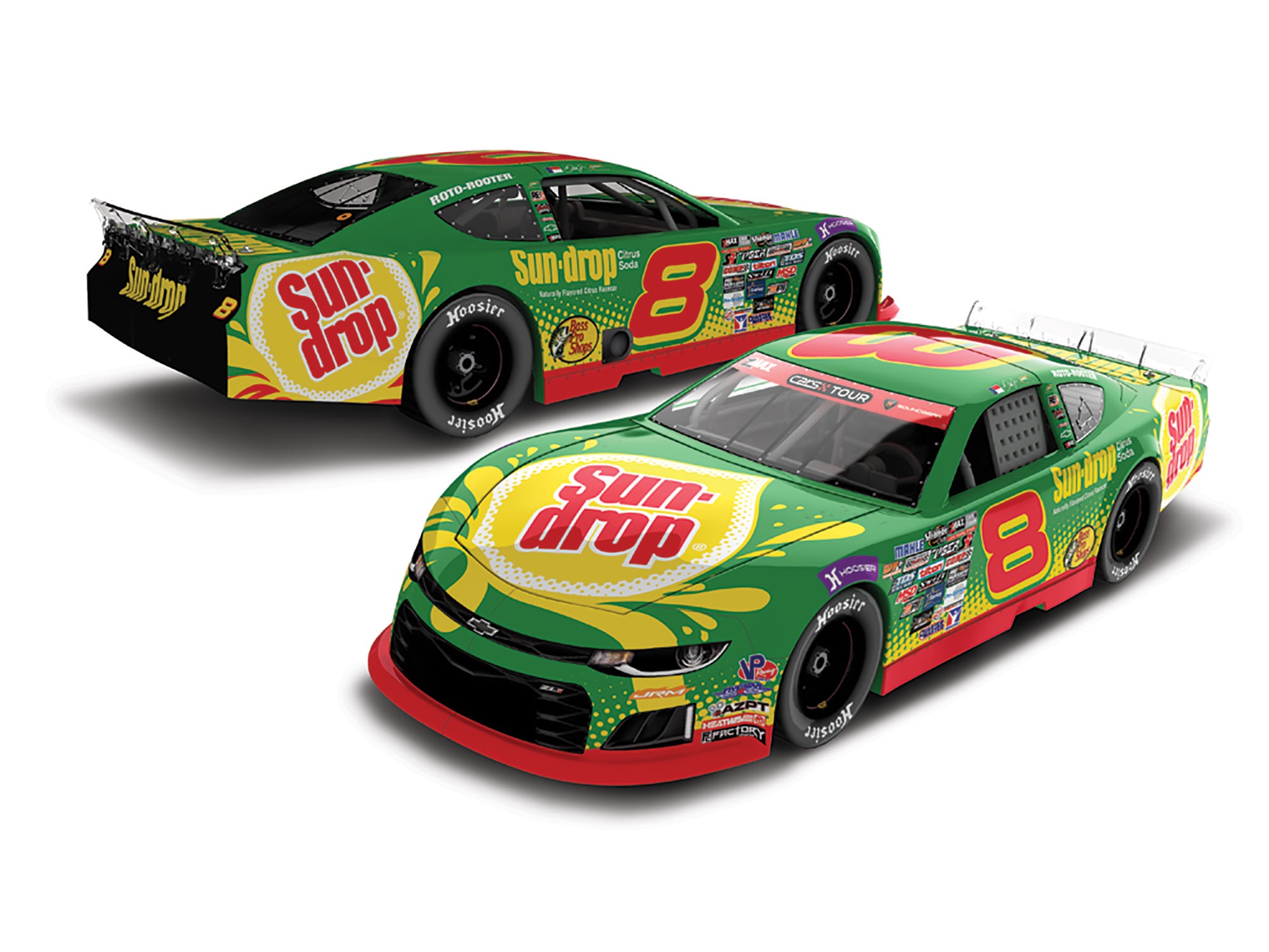 DALE EARNHARDT JR 2025 SUNDROP 1:24 ARC LATE MODEL DIECAST