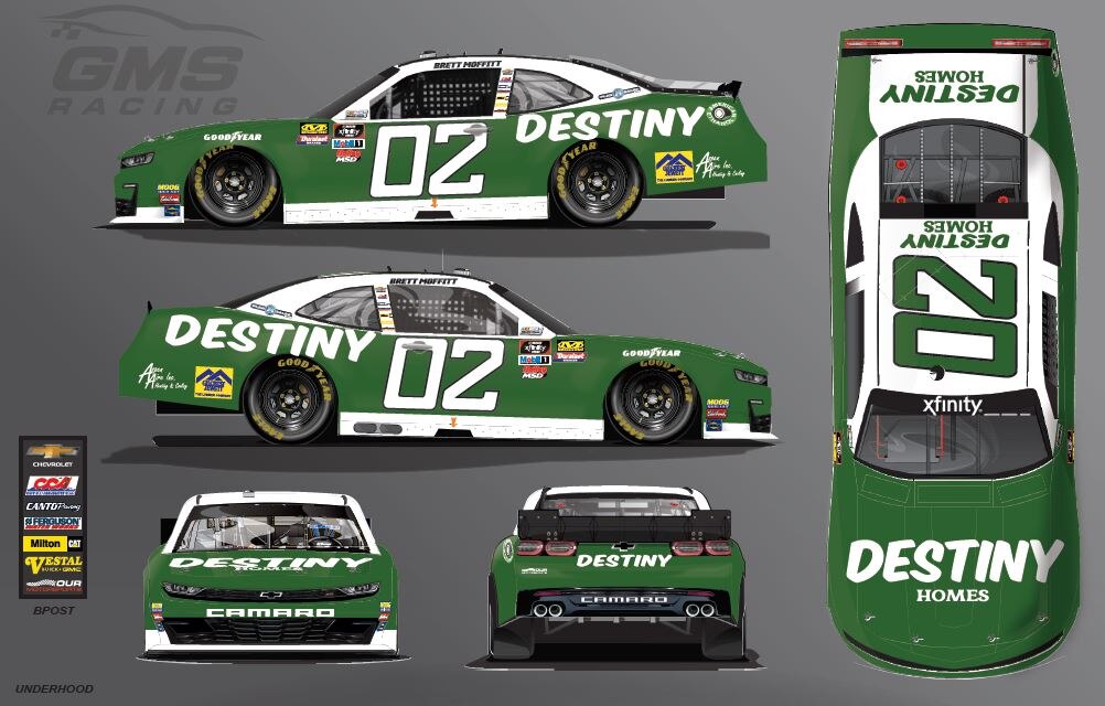 BRETT MOFFITT 2020 DESTINY HOMES 1:24 ARC DIECAST