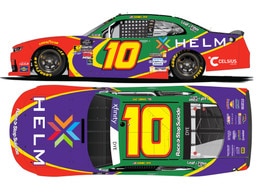 DANIEL DYE 2025 HELM THROWBACK 1:24 COLOR CHROME ARC DIECAST