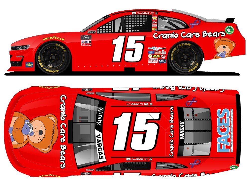 blank nascar diecast