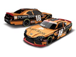 DANIEL HEMRIC 2021 POPPY BANK XFINITY SERIES CHAMP 1:24 COLOR CHROME ARC DIECAST