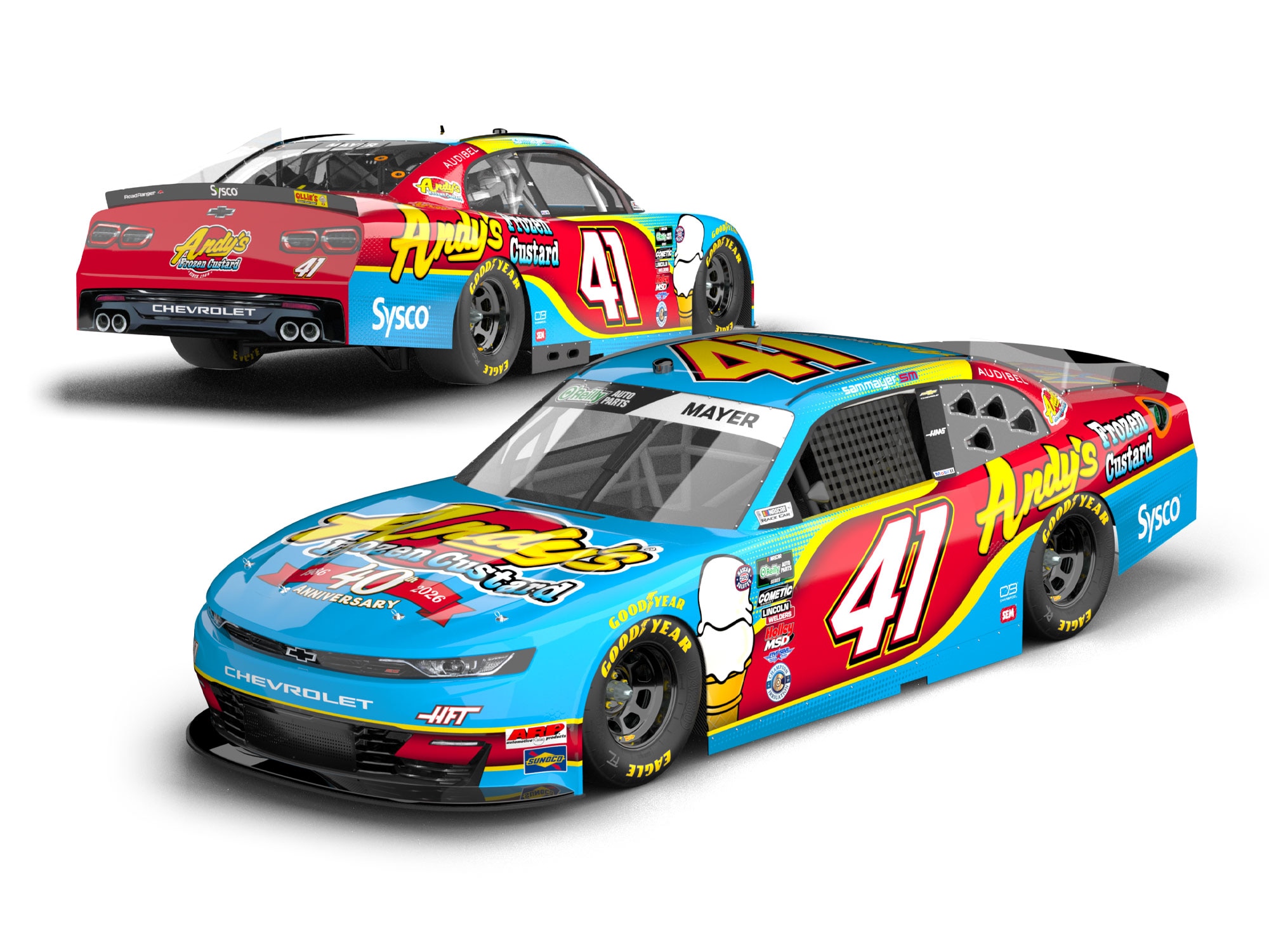 SAM MAYER 2026 ANDY'S FROZEN CUSTARD 1:24 ARC DIECAST