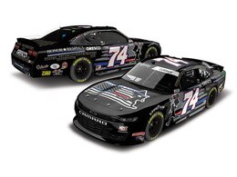 BAYLEY CURREY 2021 RUNNING 4 HEROES 1:24 COLOR CHROME ARC DIECAST