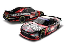 CONNOR ZILISCH 2024 CAROLINA CARPORTS 1:24 AUTOGRAPHED ARC DIECAST